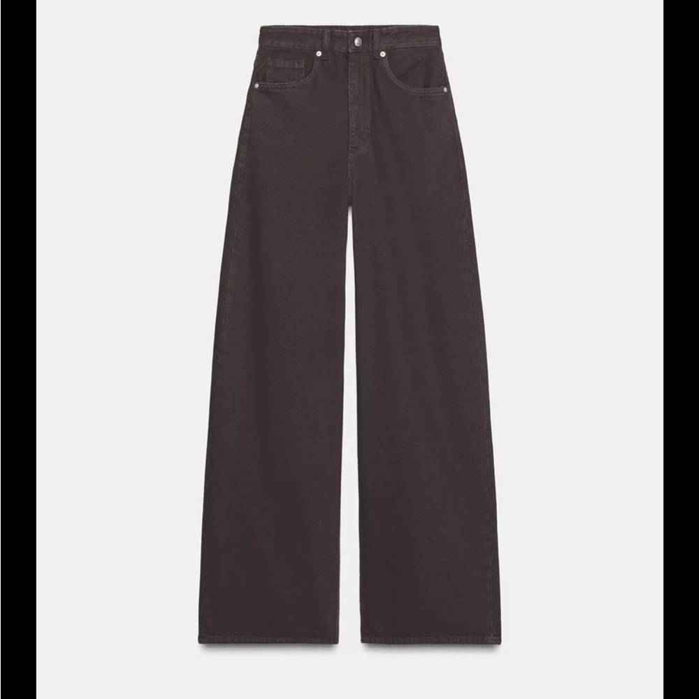 TRF EXTRA WIDE LEG HIGH WAIST JEAN